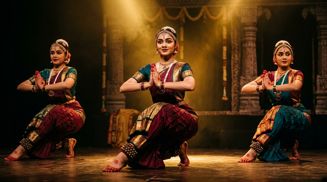 Natarang Classical Bharatnatyam Artwork