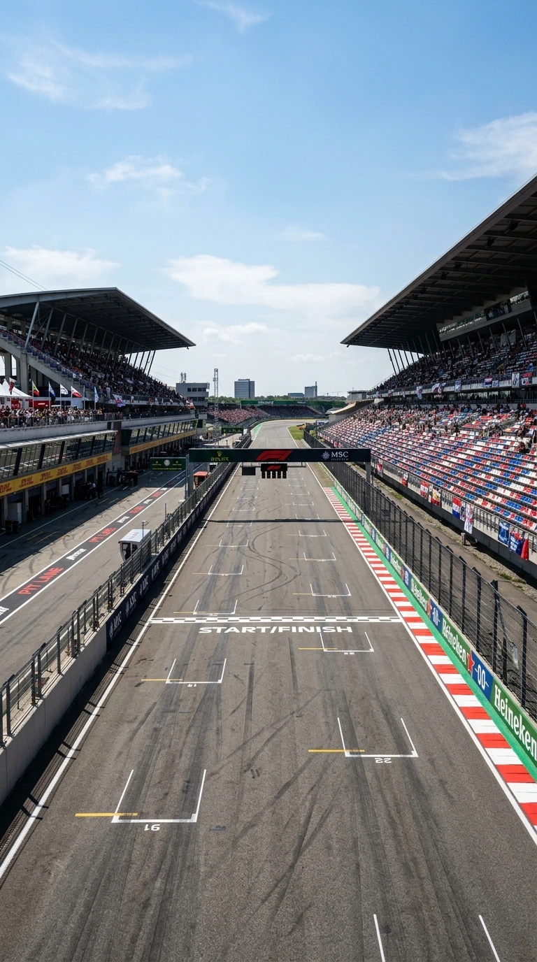track vertical straight