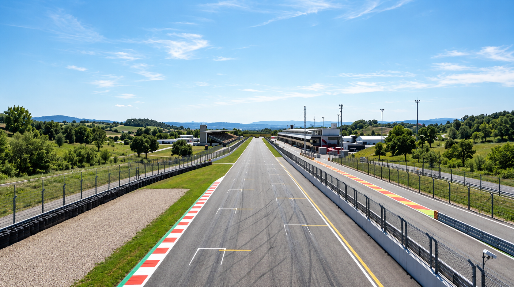 track straight